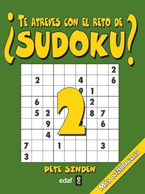 TE ATREVES CON EL RETO DEL SUDOKU? | 9788441424814 | SINDEN, PETE