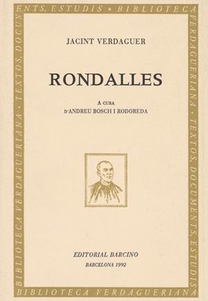 RONDALLES | 9788472266421 | VERDAGUER, JACINT